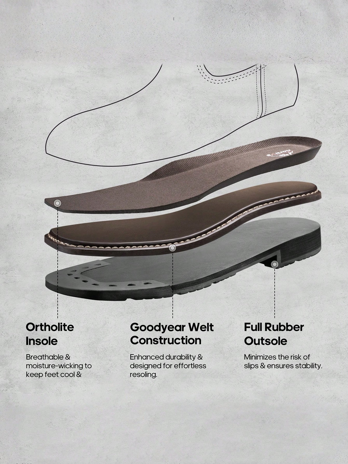 Men's Waterproof Pull-On Western Boots Work Boots