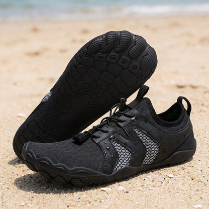 Mens Water Shoes For Holiday Light Weight Beach Sports Sneakers Wading Shoes For Drifting Quick Dry Anti-Slip Water Fitness Shoes