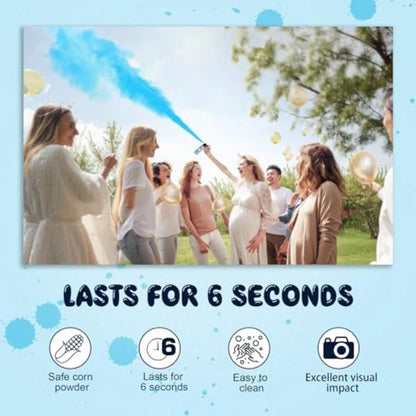 MGender Reveal Fire Extinguisher Color Blaster 1 Blue Blaster For Baby Boy Gender Reveal1