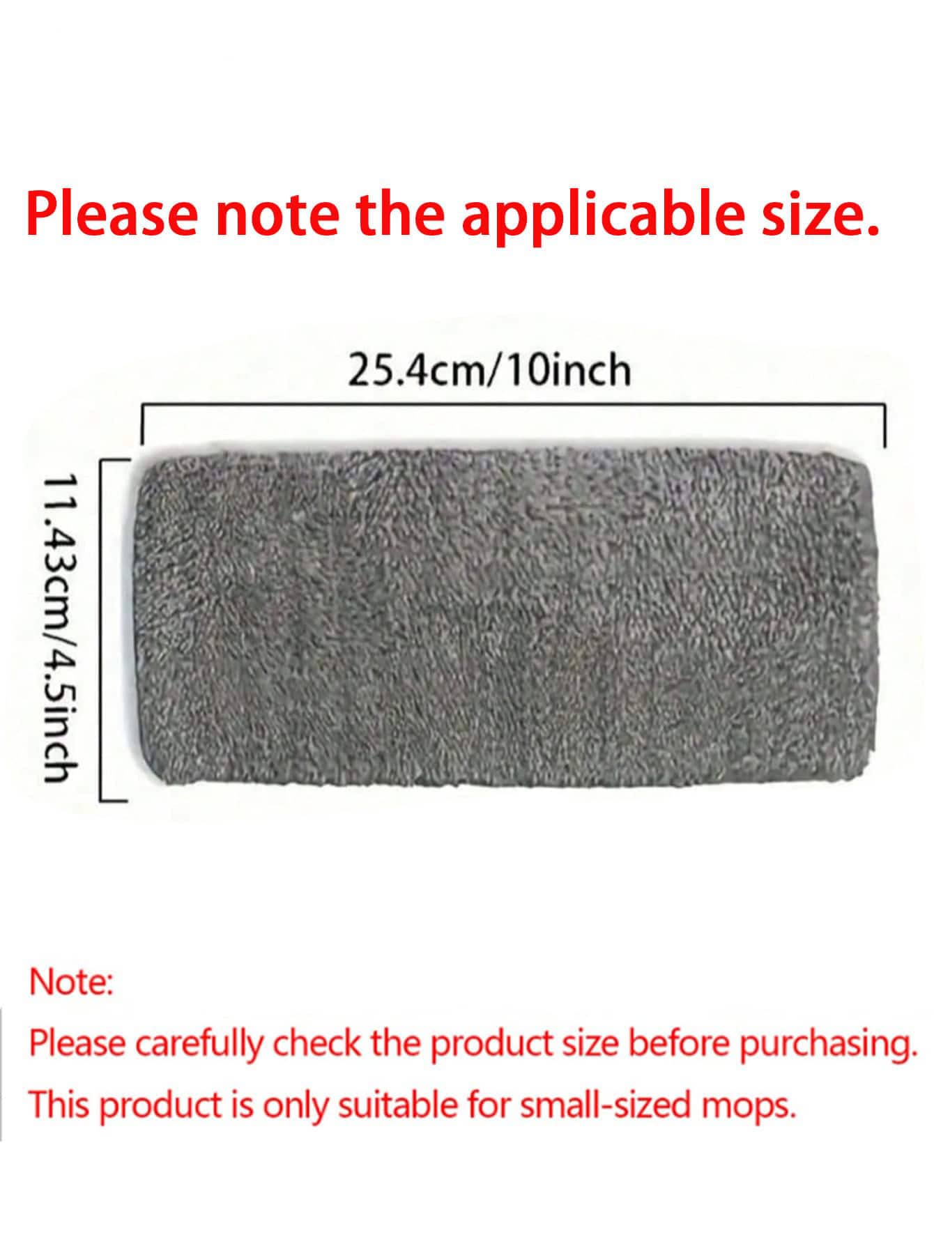 Microfiber Mop Pads Replacement, Absorbent Dry And Wet Use Flat Mop Covers, Washable Mop Refills For Hardwood Floor Cleaning, Floor Cleaning Supplies