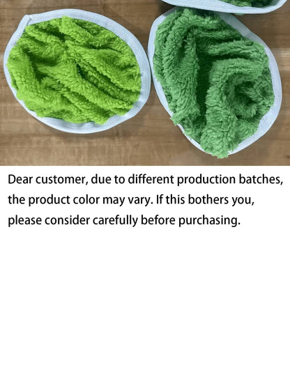 Microfiber Mop Pads Replacement, Absorbent Dry And Wet Use Flat Mop Covers, Washable Mop Refills For Hardwood Floor Cleaning, Floor Cleaning Supplies