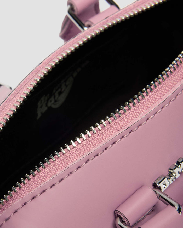 Mini Top Handle Patent Leather Bag