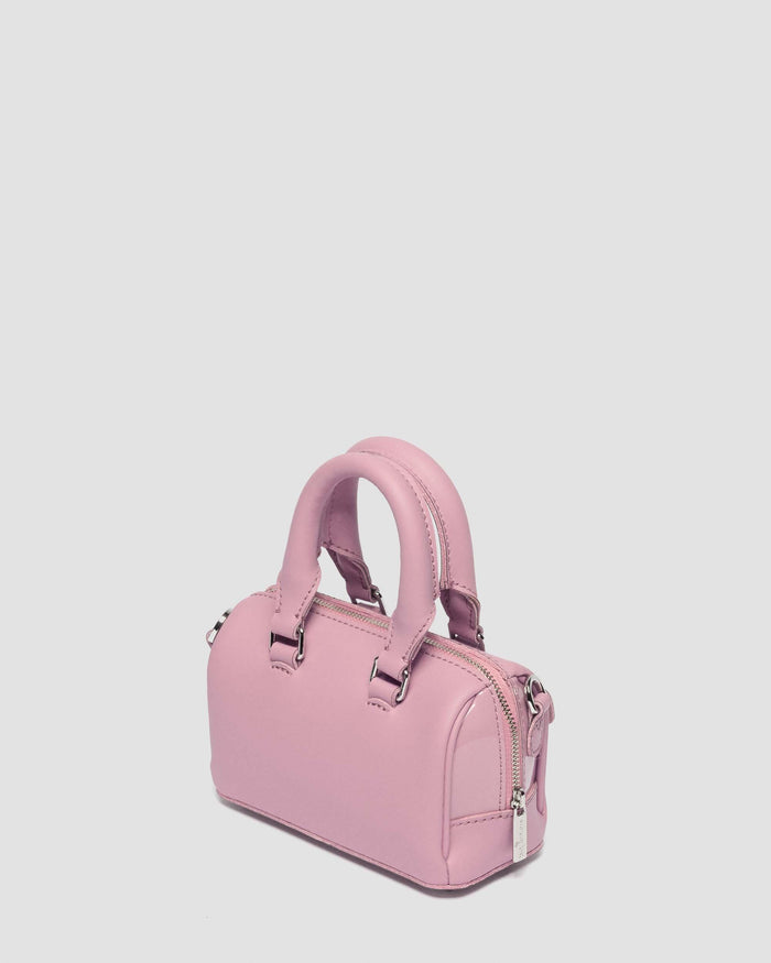 Mini Top Handle Patent Leather Bag