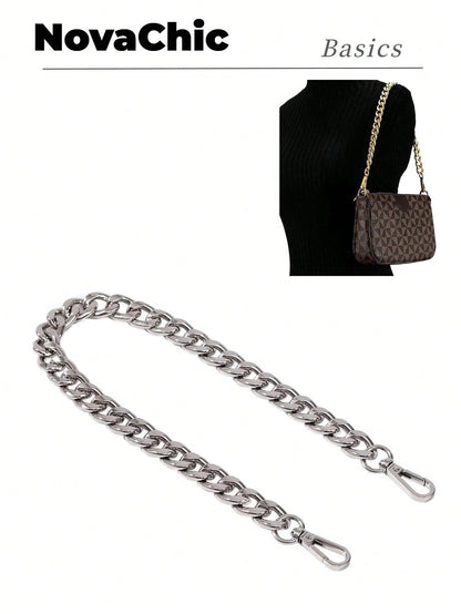 Minimalist Bag Strap Chain, Triple-Layer Decorative Chain Vacation Essentials Bag Accessories Bag Straps Bag Charm Bag Chain Accessories Teacher Gifts Accessories Gold Accessories Festival Graduation