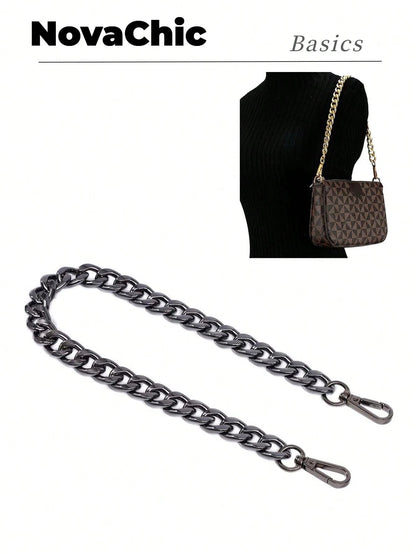 Minimalist Bag Strap Chain, Triple-Layer Decorative Chain Vacation Essentials Bag Accessories Bag Straps Bag Charm Bag Chain Accessories Teacher Gifts Accessories Gold Accessories Festival Graduation