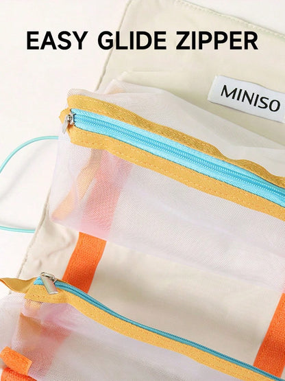 MINISO Sanrio Pochacco Foldable Hanging Makeup & Wash Bag
