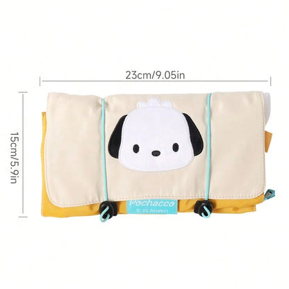 MINISO Sanrio Pochacco Foldable Hanging Makeup & Wash Bag
