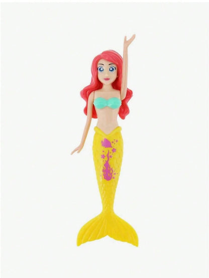 MINKOJA 4PCS Random Color Dive Mermaids Toys,For Birthday Gift,Pool,Beach,Bathroom And Party[1pc And 2pcs Styles Are Random][2 Styles,Random]Make You Feel Like You Have Opened A Blind Box When Purchas
