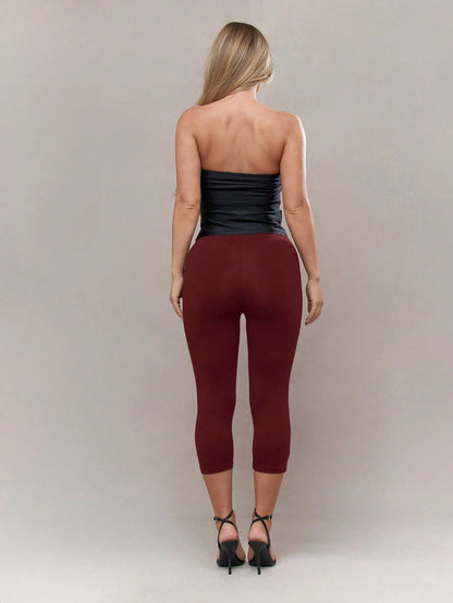 MISSGUIDED Street High Leg Capri Leggings