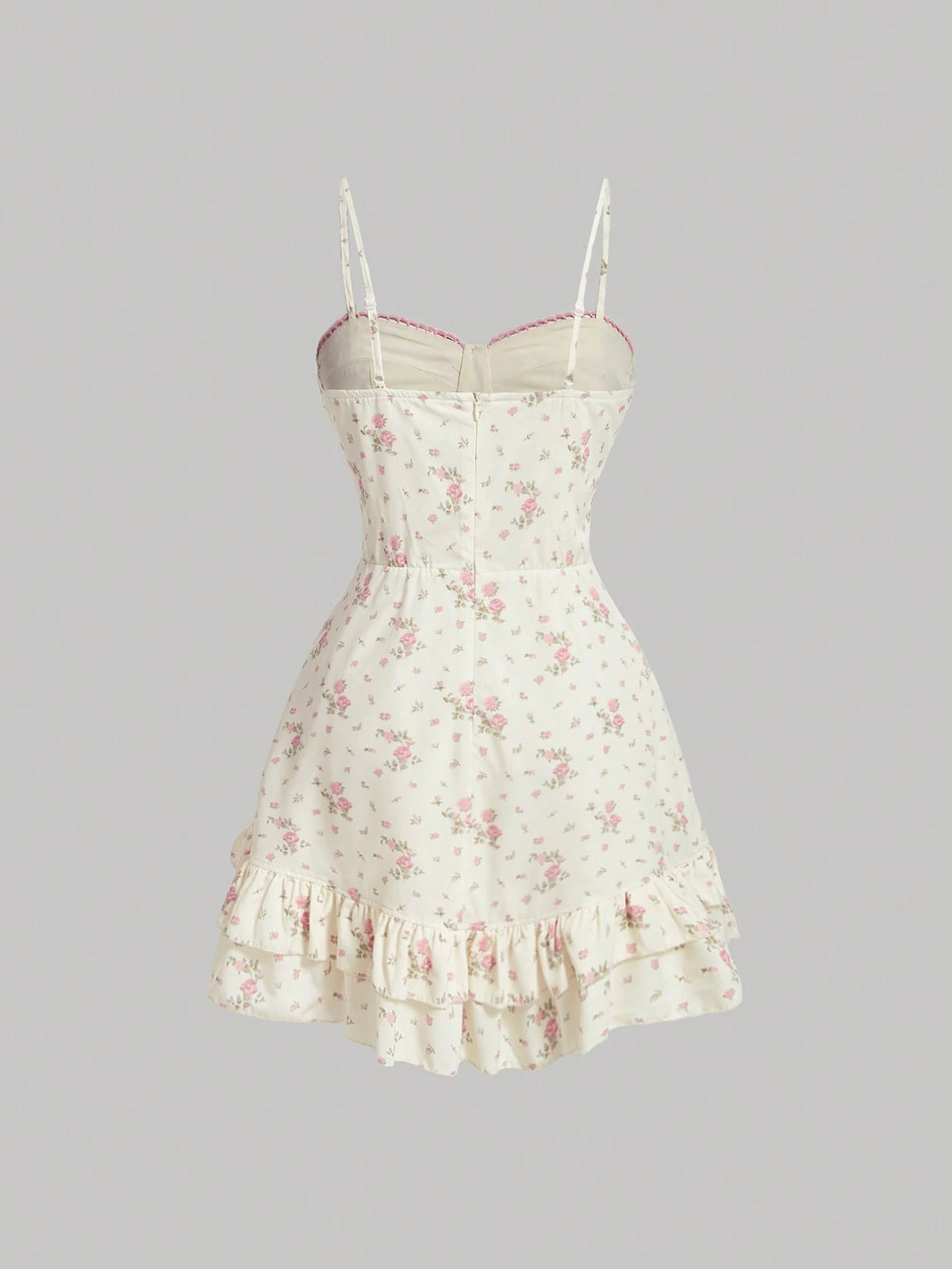 MOD Women's Bowknot Strap Cami Dress,Cute Summer Dresses,Short Summer Dress