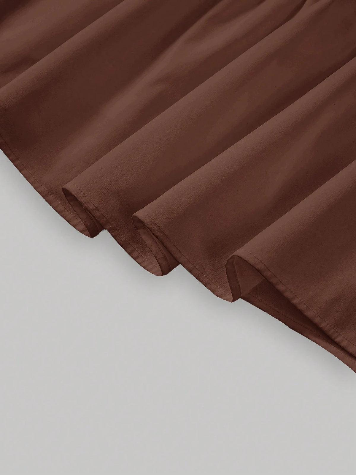 MOD Women's Solid Color Multi-Layers Ruffle Hem Skirt