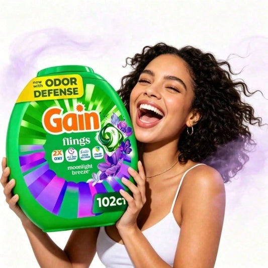 Moonlight Breeze Laundry Beads| Strong Deodorization And Fragrance Lock, 2 Times The Cleaning Power Of OXI, Color Protection And Lasting Fragrance