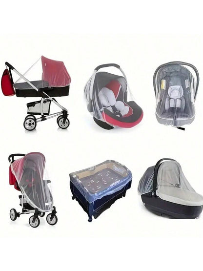 Mosquito Net For Stroller- Baby Stroller Mosquito Net- Perfect Bug Net For Strollers, Bassinets, Cradles, Playards, Pack N Plays And Portable Mini Crib