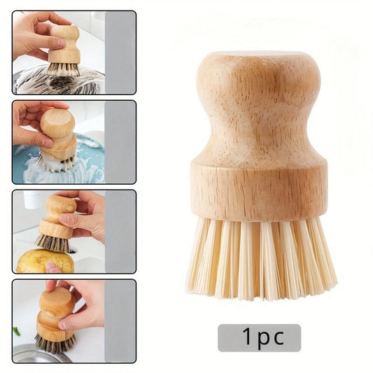 Multifunctional Kitchen Cleaning Brush, Pot And Pan Cleaning Brush, Dish Brush, Durable Kitchen Scrubber, Pot And Plate Brush, Kitchen Sink And Countertop Cleaning Brush, Cleaning Supplies, Cleaning T