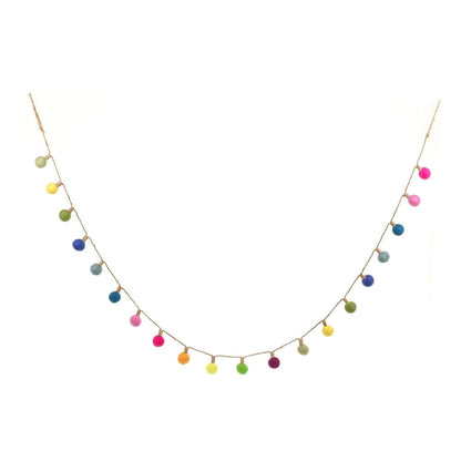 Needle Felt Decorative Garland | Lightbulb | Sustainable Decoration
