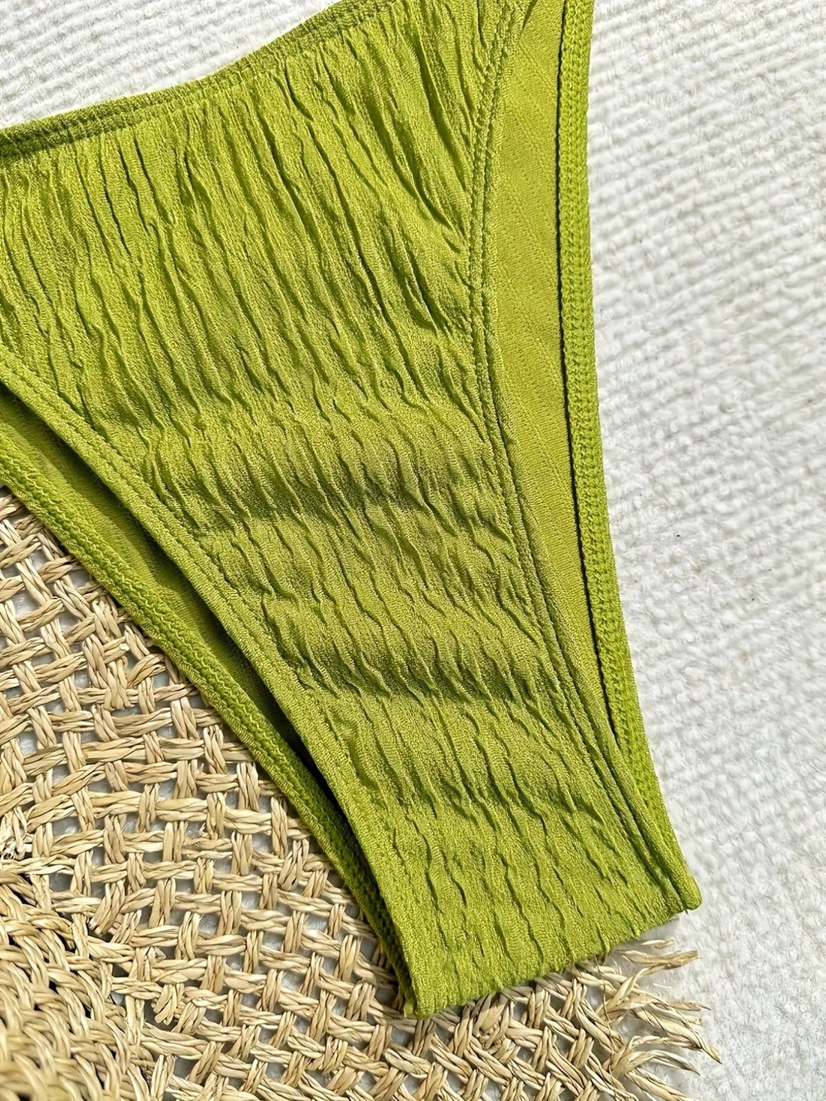 New Bestselling Fashion Special Fabric Bikini Set Sexy Swimwear 2Pcs, For Summer Beach Vacation