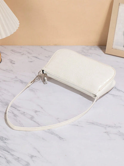 New Crocodile Embossed Women's Shoulder Bag, Underarm Bag, Casual Shopping Versatile Handbag