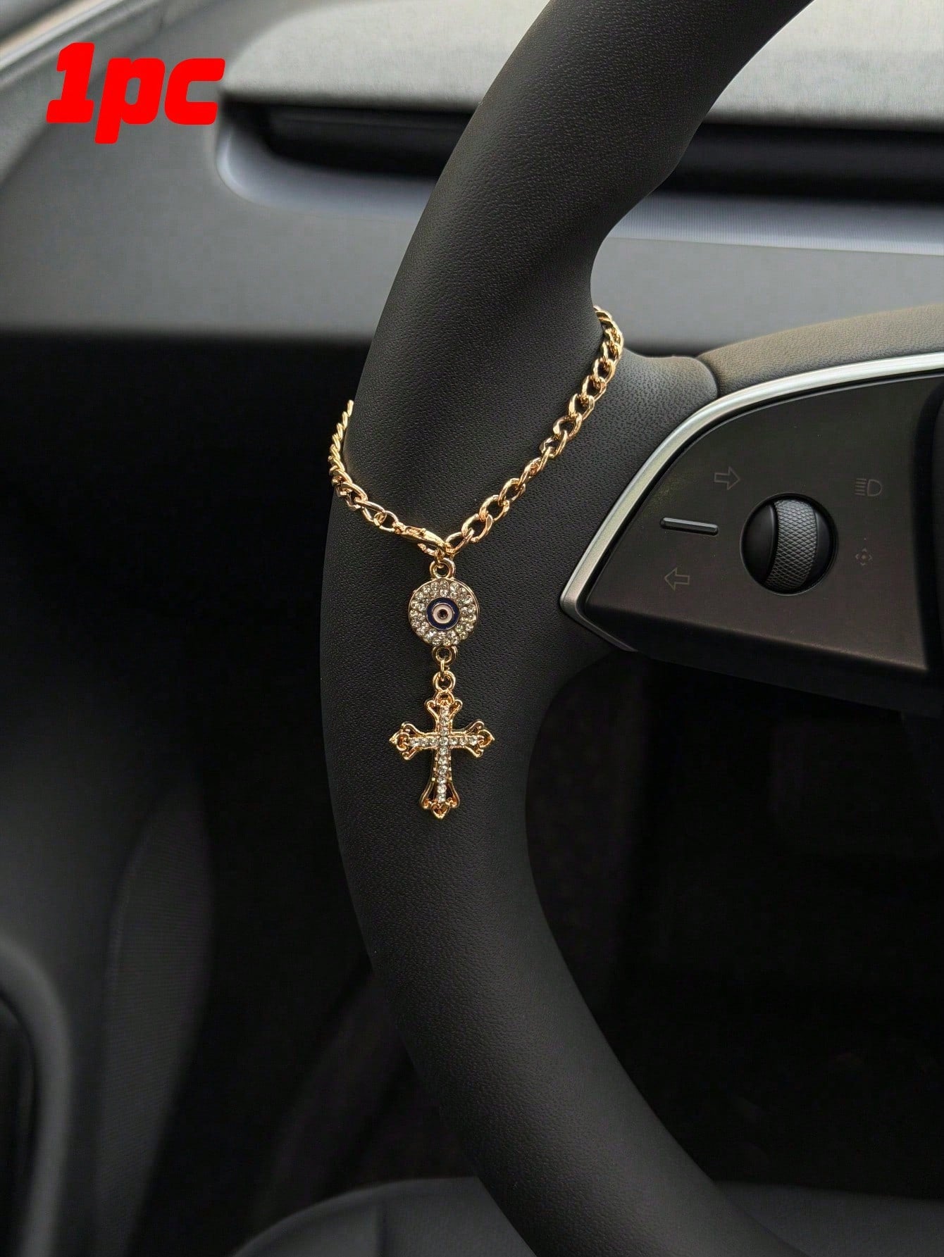 New Transparent Wing Metal Dragonfly Decorative Car Rearview Mirror Hanging Pendant