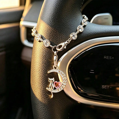 New Transparent Wing Metal Dragonfly Decorative Car Rearview Mirror Hanging Pendant