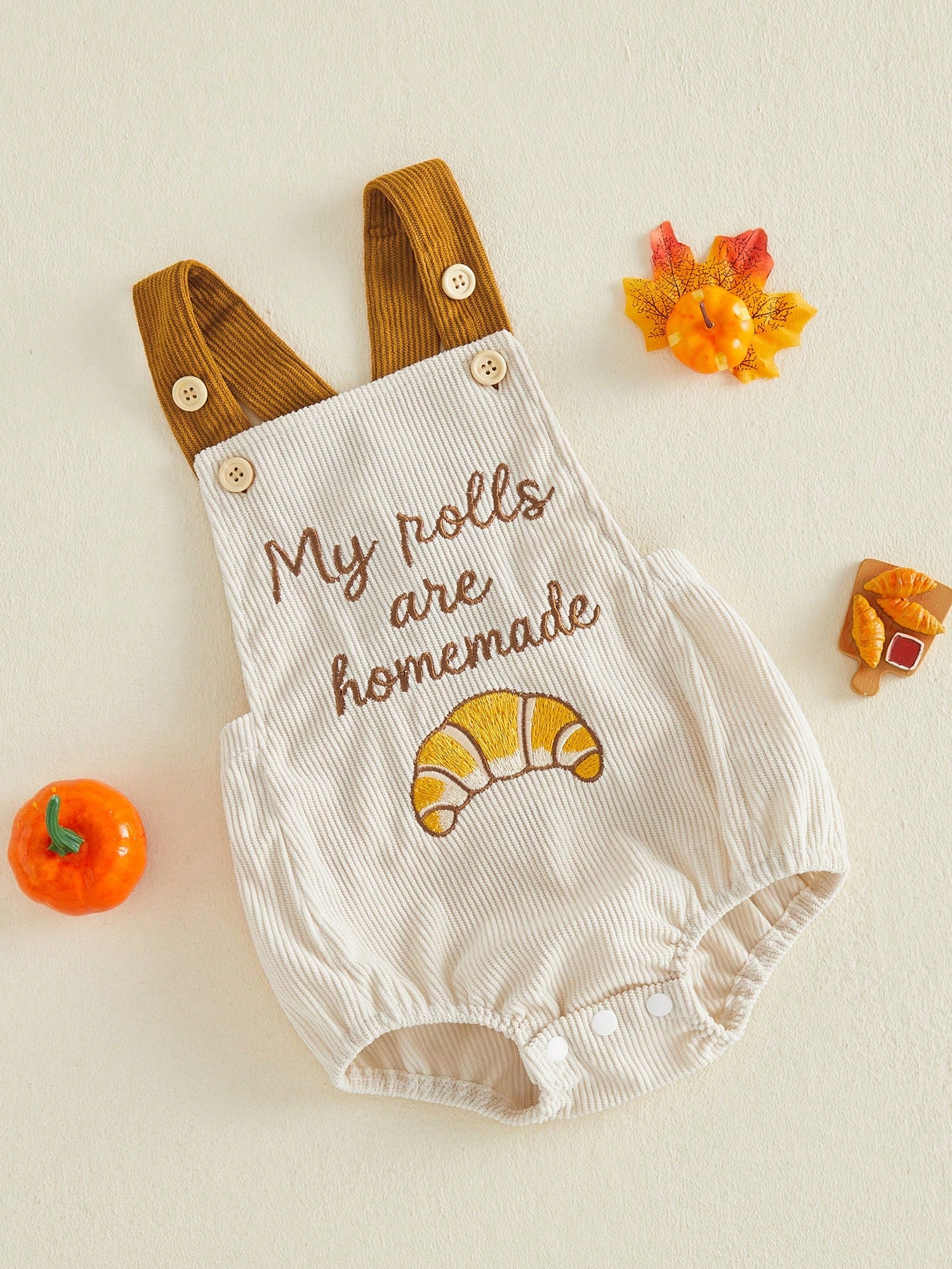 Newborn Baby Boys Thanksgiving Rompers Embroidery Sleeveless Bodysuits 3M 6M 9M 12M 18M Infant One Piece Short Jumpsuit