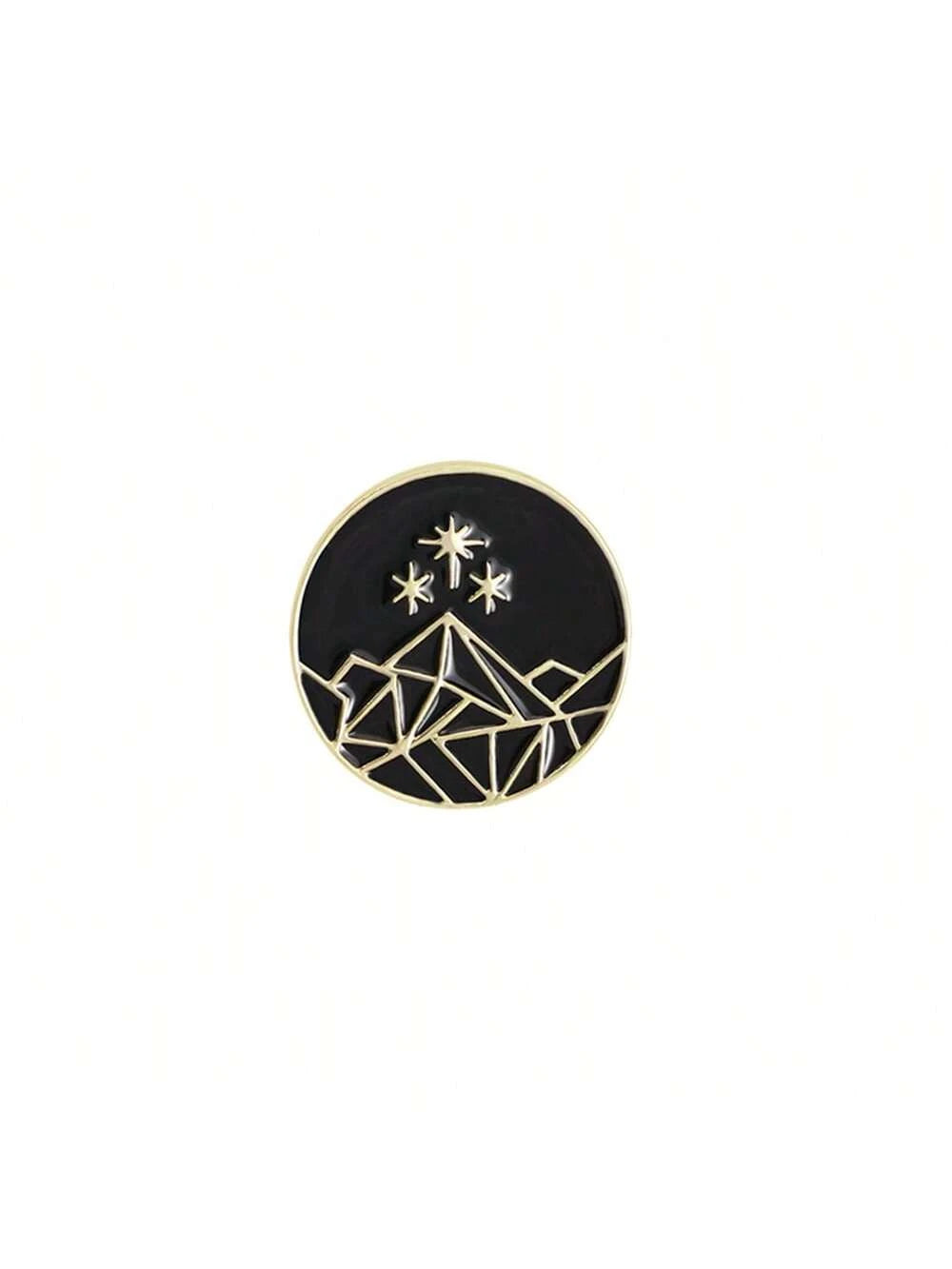 Night Court Enamel Brooch, Fashion Brooch, Lapel Badge, Backpack, Clothing Accessory, Friend Gift, Clothing & Bag Charm, School, Teacher Supplies, Bag Charm, Cute Office Accessory, Shirt, Jacket, Chri