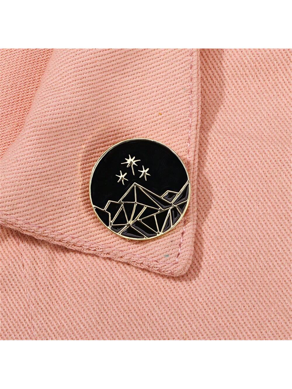Night Court Enamel Brooch, Fashion Brooch, Lapel Badge, Backpack, Clothing Accessory, Friend Gift, Clothing & Bag Charm, School, Teacher Supplies, Bag Charm, Cute Office Accessory, Shirt, Jacket, Chri