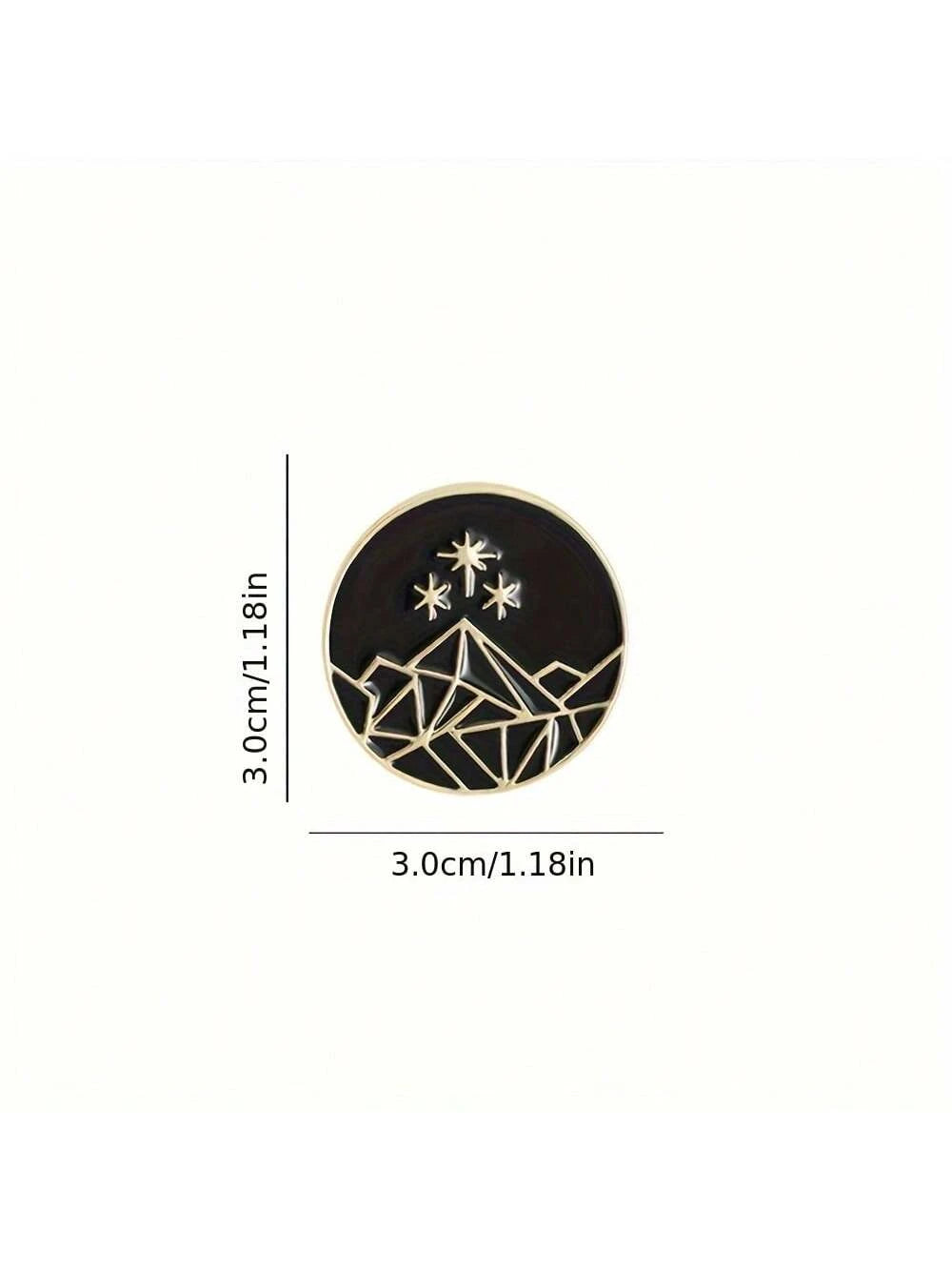 Night Court Enamel Brooch, Fashion Brooch, Lapel Badge, Backpack, Clothing Accessory, Friend Gift, Clothing & Bag Charm, School, Teacher Supplies, Bag Charm, Cute Office Accessory, Shirt, Jacket, Chri