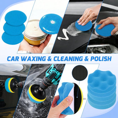 Nilight 52PCS Car Detailing Kit With Storage Bag, Auto Cleaning Tools Set For Interior & Exterior Car Care, Multi-Purpose Wash, Polish & Deep Cleaning Kit For Dashboard, Seats, Air Vents, Wheels & Tir