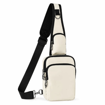 NYXIA Cross Body Sling Bag For Men Street Sports Chest Bag Simple Lightweight Shoulder Bag For Commuting,Travel,Daily Use,Gift