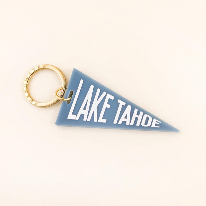 Ojai Pennant Flag Acrylic Keychain