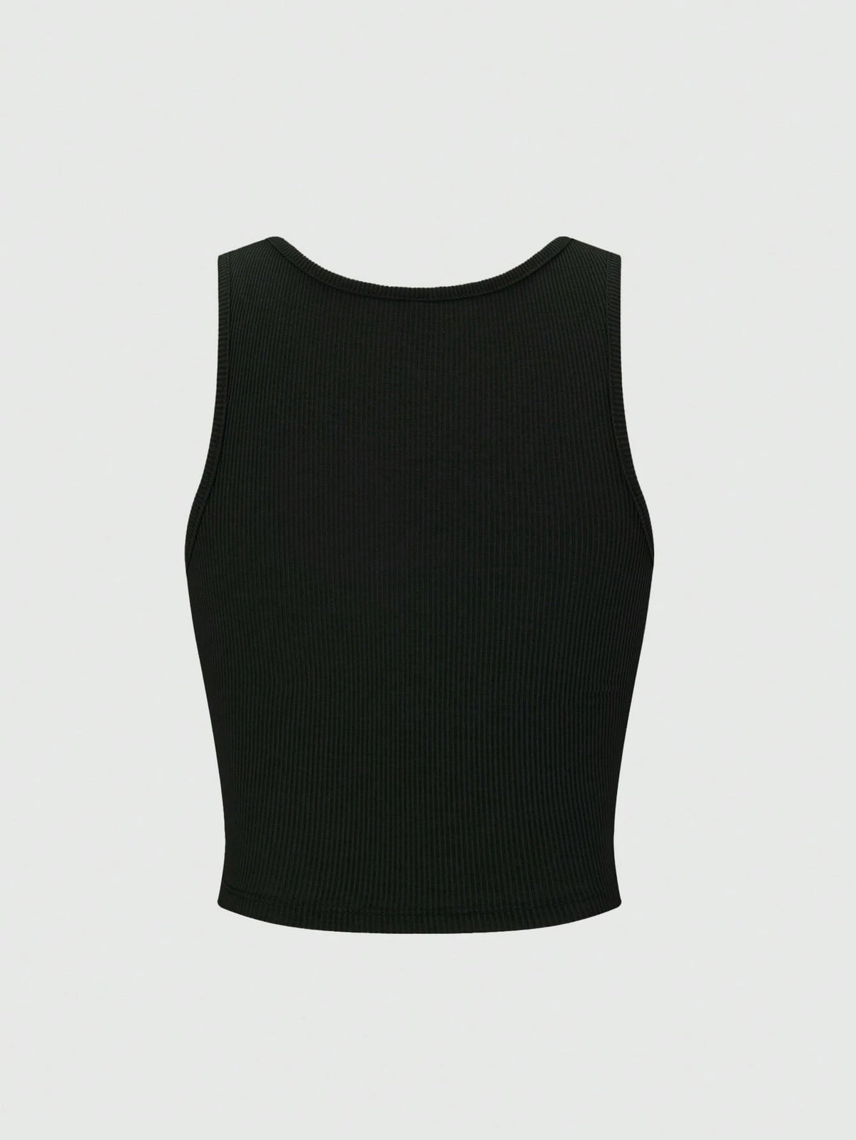 Olithes Plus Size Letter & Fruit Print Round Neck Casual Tank Top, Summer