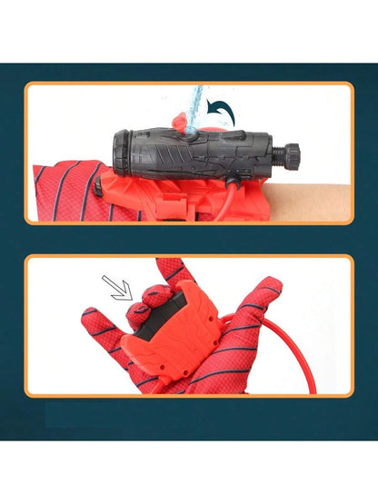 One Wrist Water Gun Launcher Toy, Hero Role Play Prop, Summer Kids Wear On Arm Water Play Outdoor Interactive Game Boys Festival Party Gift (Random Color)