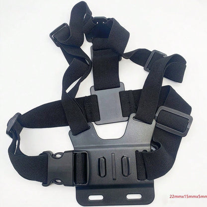 Outdoor Sports Camera Accessories, Phone Shooting Head Strap, First-Person Perspective Shooting Accessories, Sports Camera Chest Strap