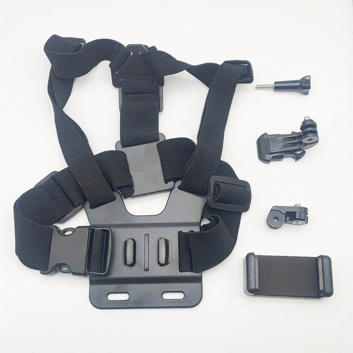 Outdoor Sports Camera Accessories, Phone Shooting Head Strap, First-Person Perspective Shooting Accessories, Sports Camera Chest Strap