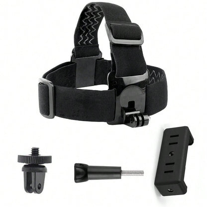 Outdoor Sports Camera Accessories, Phone Shooting Head Strap, First-Person Perspective Shooting Accessories, Sports Camera Chest Strap
