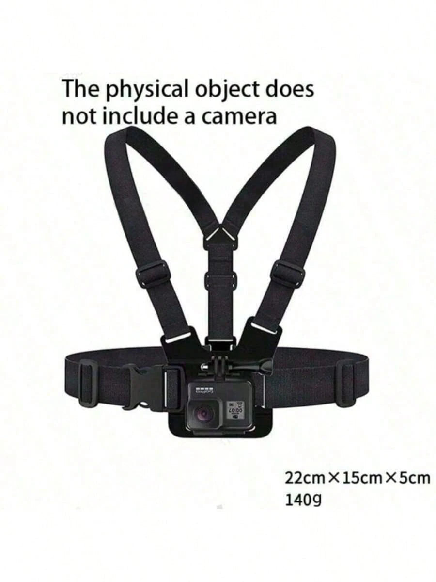 Outdoor Sports Camera Accessories, Phone Shooting Head Strap, First-Person Perspective Shooting Accessories, Sports Camera Chest Strap