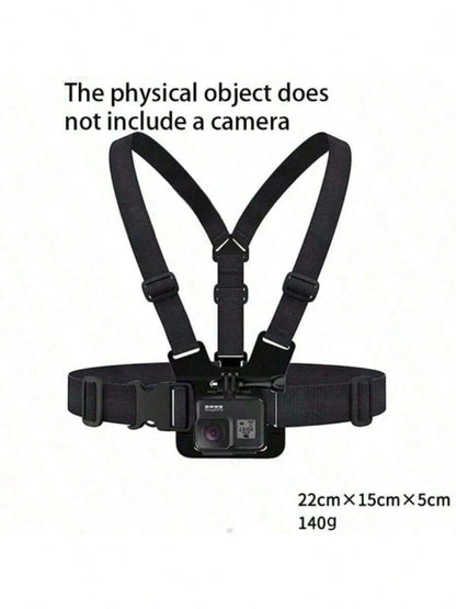 Outdoor Sports Camera Accessories, Phone Shooting Head Strap, First-Person Perspective Shooting Accessories, Sports Camera Chest Strap