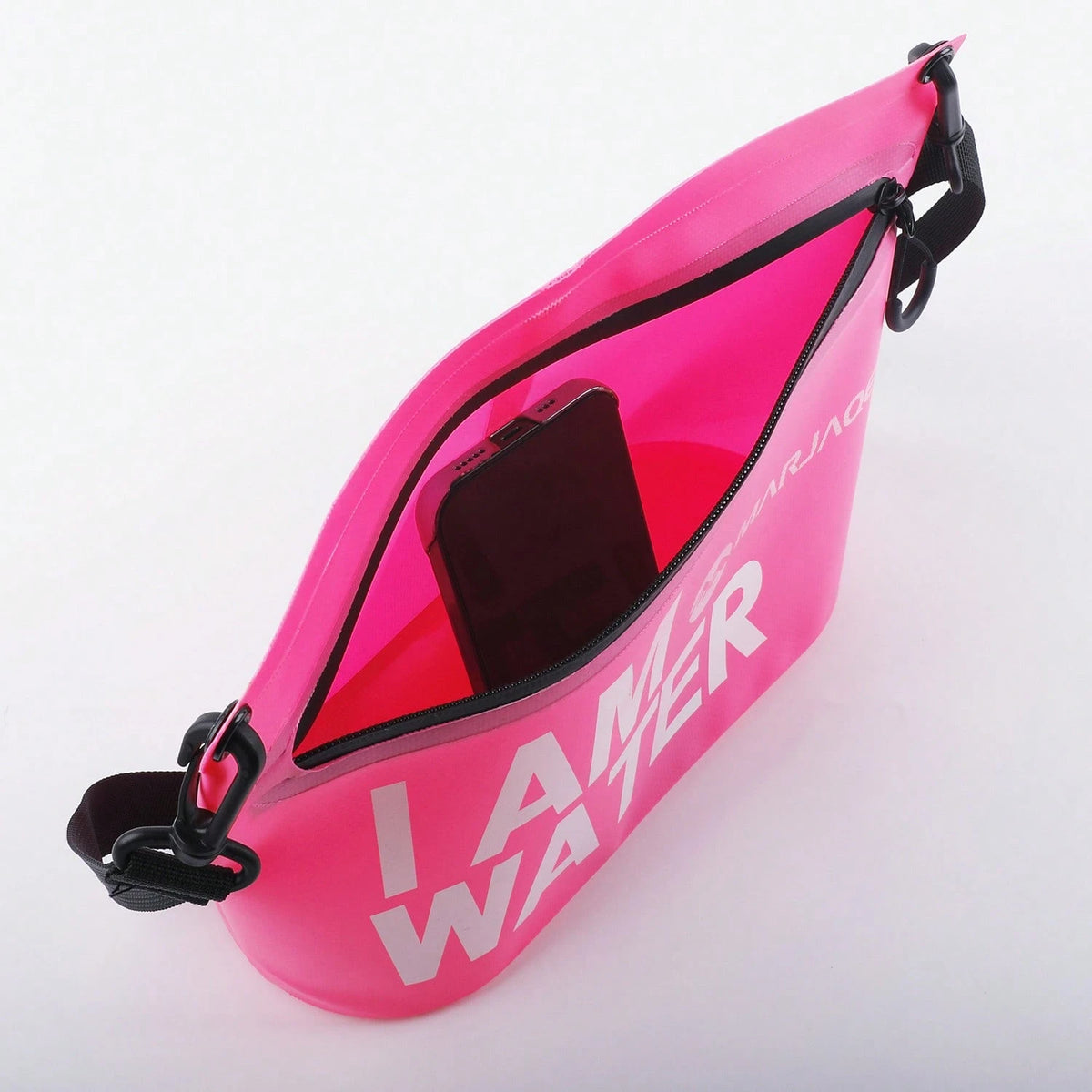 Outdoor Waterproof Portable Storage Bag, Fashionable Sling/Shoulder Bag For Travel, Swimming, Boating, With Waterproof Phone Pouch