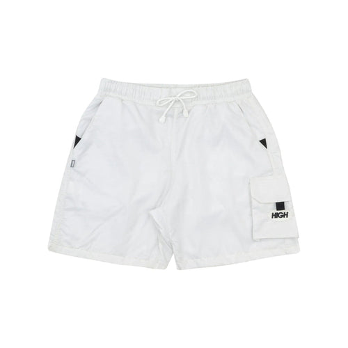 Oval Cargo Ripstop Shorts White - Four Street