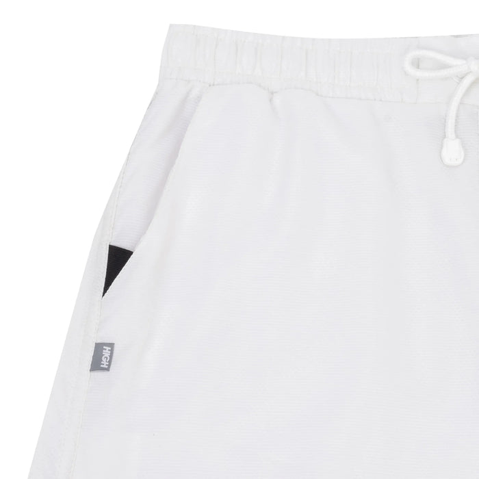 Oval Cargo Ripstop Shorts White - Four Street
