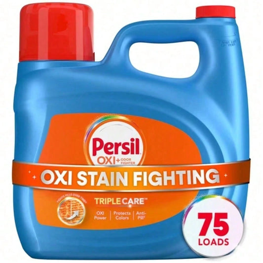 OXI Stain Fighting Laundry Detergent, Deep Cleaning Triple Care, Leaves Clothes Fresh & Vibrant