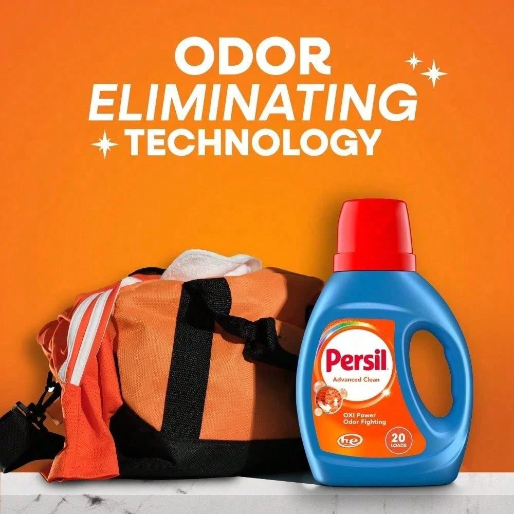 OXI Stain Fighting Laundry Detergent, Deep Cleaning Triple Care, Leaves Clothes Fresh & Vibrant