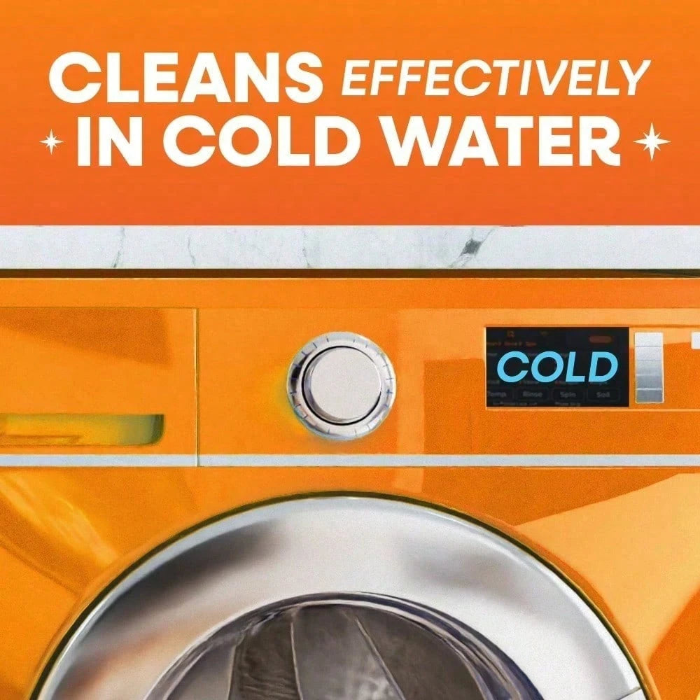 OXI Stain Fighting Laundry Detergent, Deep Cleaning Triple Care, Leaves Clothes Fresh & Vibrant
