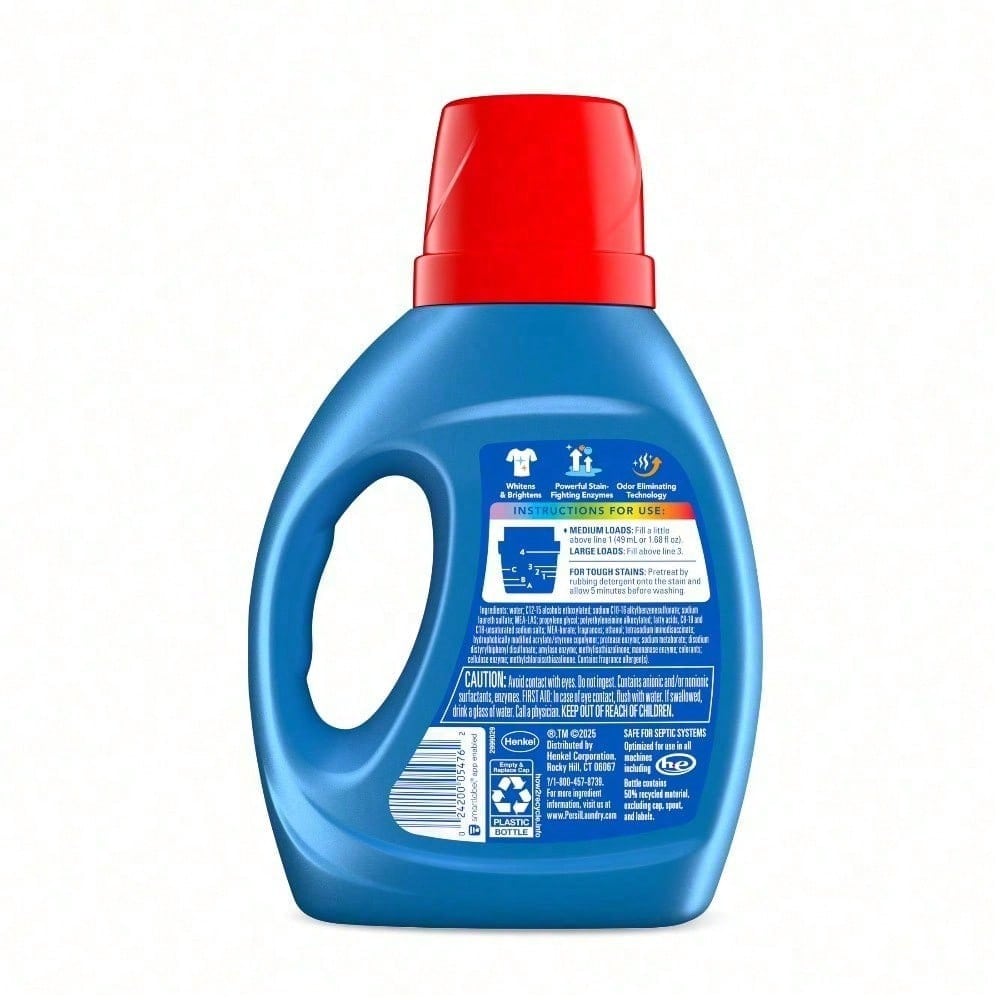 OXI Stain Fighting Laundry Detergent, Deep Cleaning Triple Care, Leaves Clothes Fresh & Vibrant