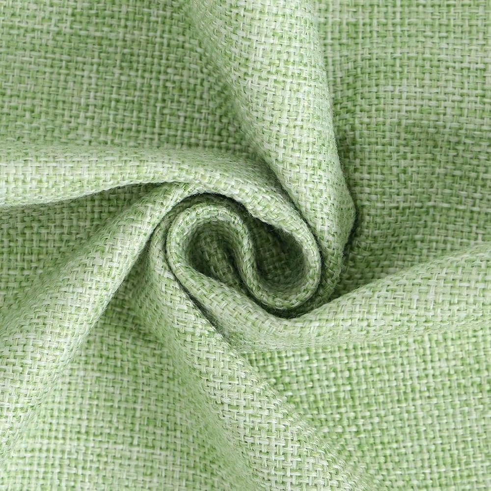 Pack Of 2 Faux Rustic Linen Throw Pillow Covers With Flange Edge Soft Boho Natural Decorative Pillowcases For Sofa Living Room Modern Throw Pillows For Bed 20x20 Inch G Reen