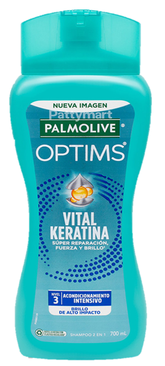 Palmolive Optims Shampoo N3 Acon Intensivo - 700 mL