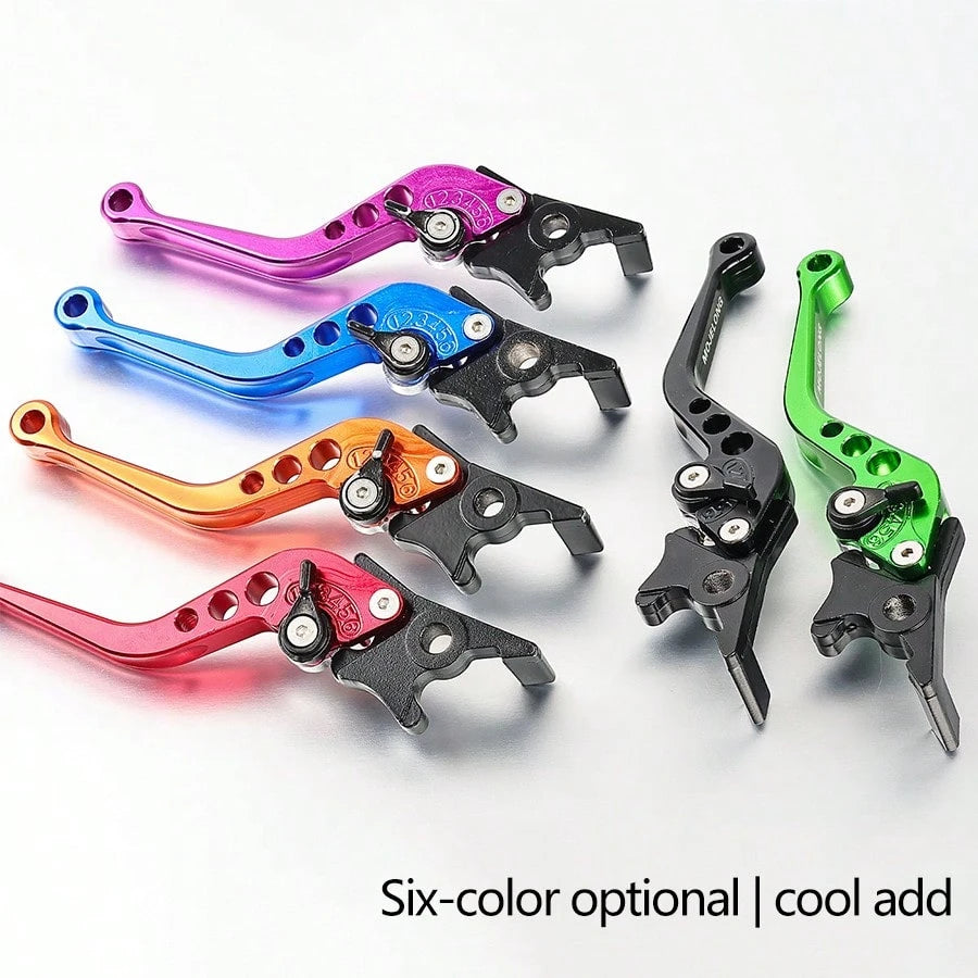 Pedal Motorcycle Disc Brake Bull Horn Brake Handle, Electric Vehicle Brake Lever Accessory, CNC Process Modified Parts, Electric Vehicle Front And Rear Disc Brake Handle, Alloy Material Brake Handle