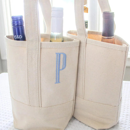 Personalized Canvas Wine Bag, Custom Wine Pouch, Bourbon Whiskey Wine Bag, Letter Combination Wine Bag, Bachelor Party Gift, Christmas Gift, Groomsman Gift, Hostess Gift, Newlywed Gift, Housewarming G
