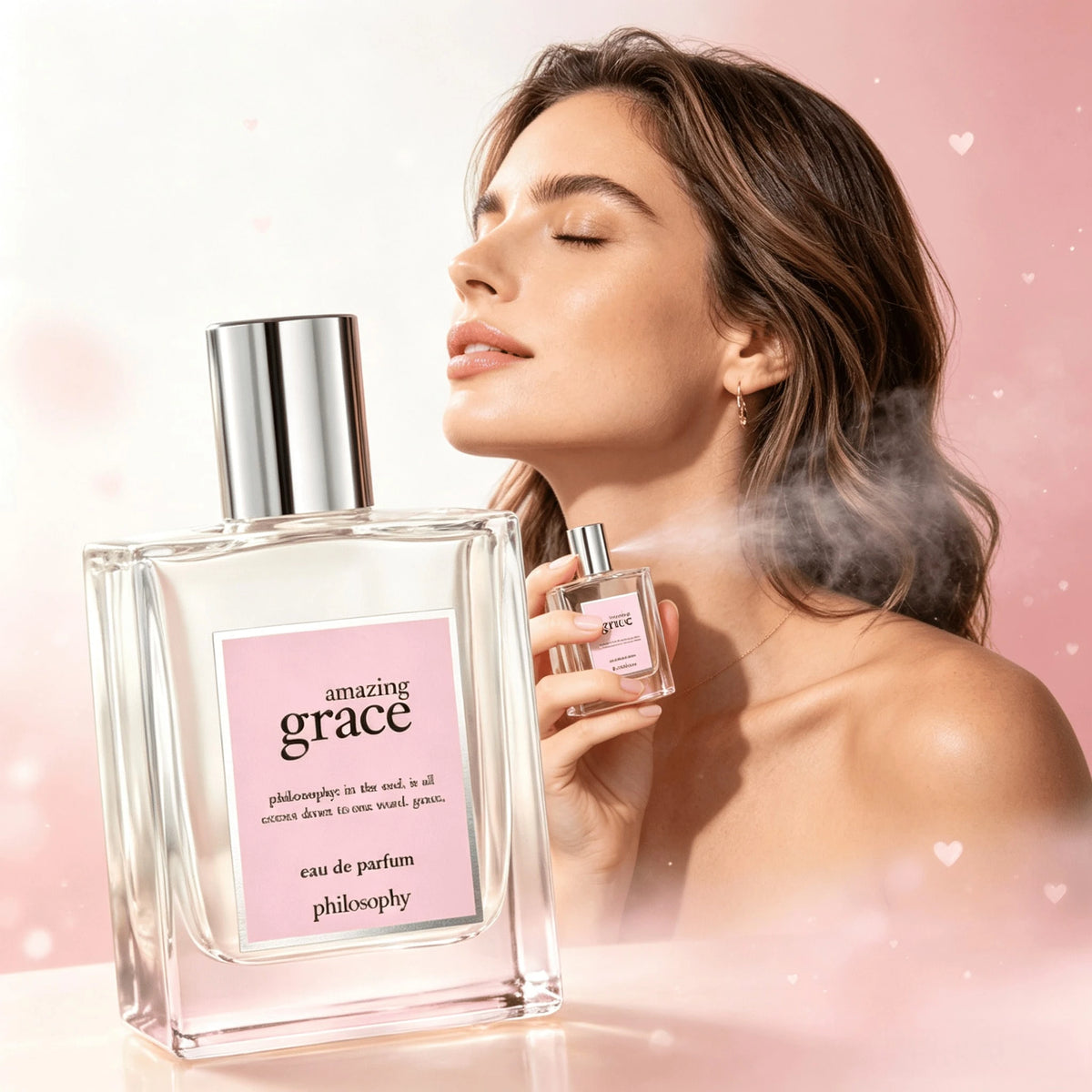 Philosophy Amazing Grace Eau De Toilette- Clean & Floral Women's Perfume- With Notes Of Bergamot, Muguet & Musk- Long Lasting Fragrance Soft And Smooth Skin White Musk, Elegant And Long-Lasting Fra