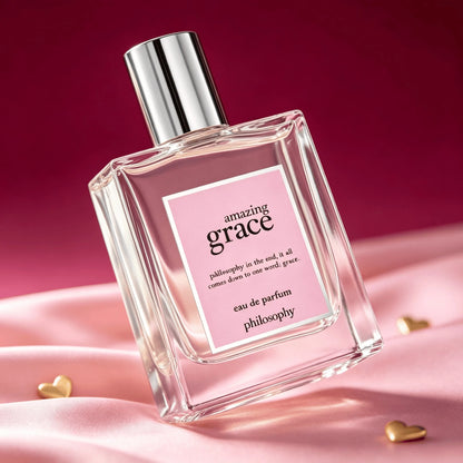 Philosophy Amazing Grace Eau De Toilette- Clean & Floral Women's Perfume- With Notes Of Bergamot, Muguet & Musk- Long Lasting Fragrance Soft And Smooth Skin White Musk, Elegant And Long-Lasting Fra